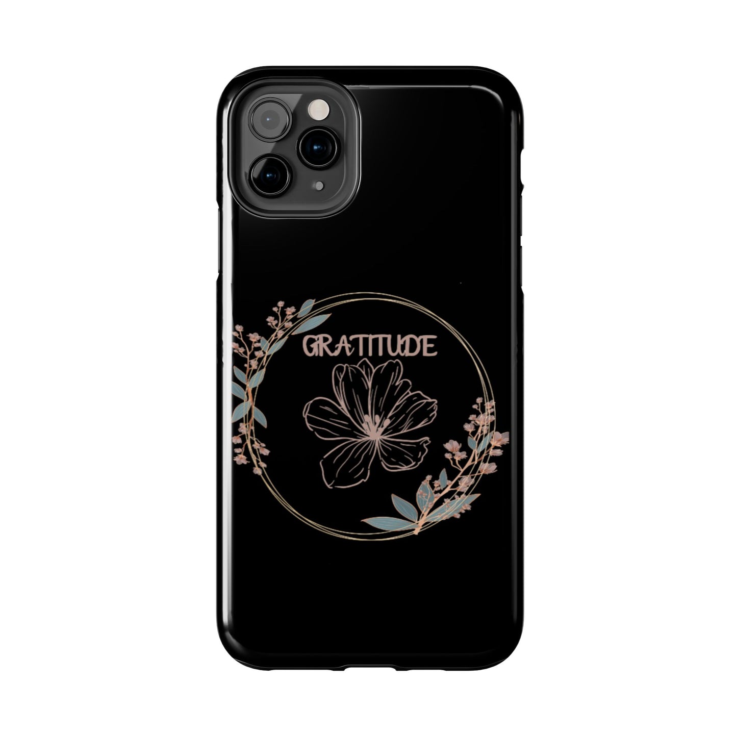 Coque rigide à motif floral collection Gratitude : une protection élégante au quotidien
