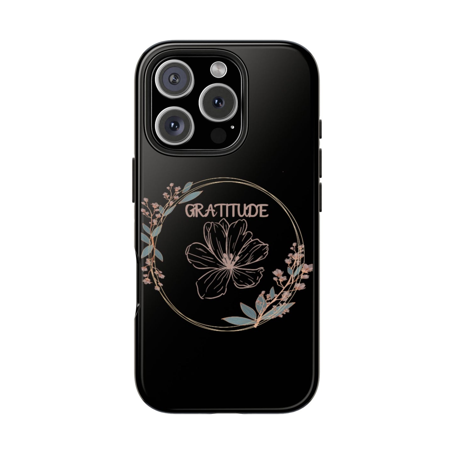 Coque rigide à motif floral collection Gratitude : une protection élégante au quotidien