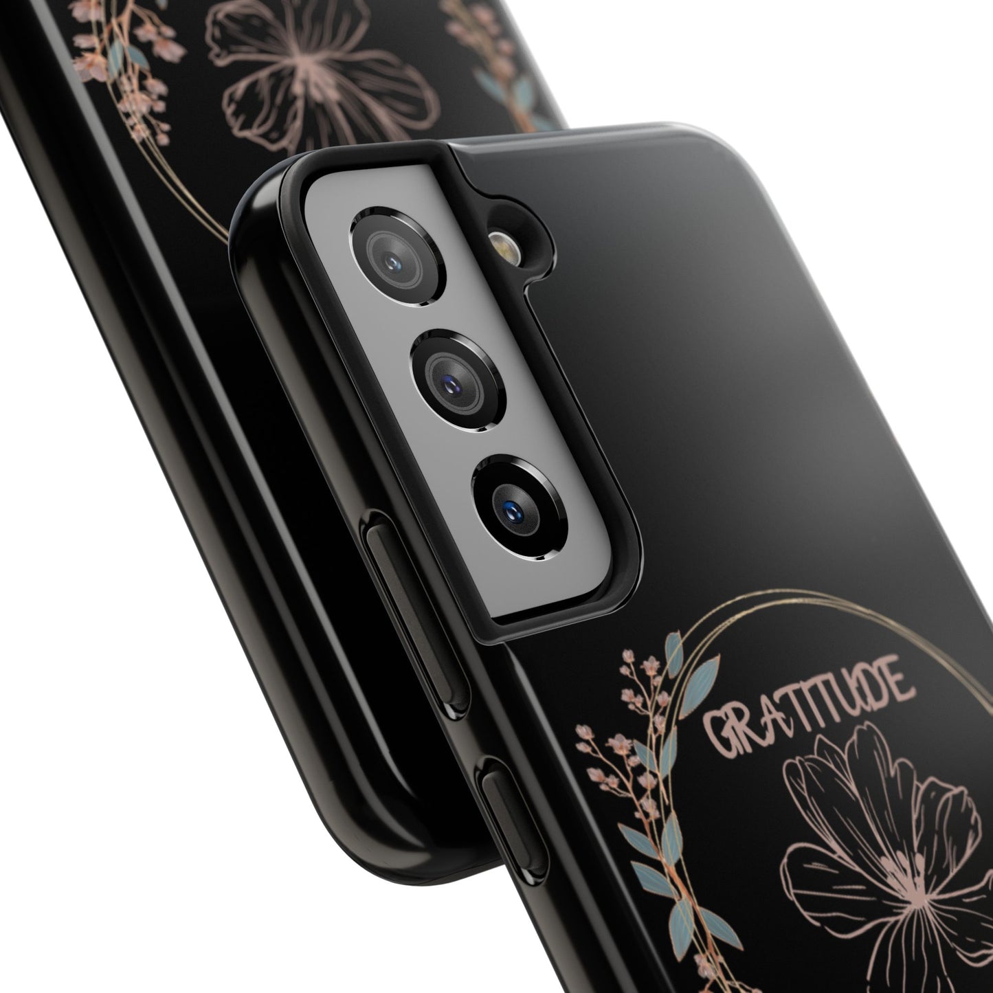Coque rigide à motif floral collection Gratitude : une protection élégante au quotidien