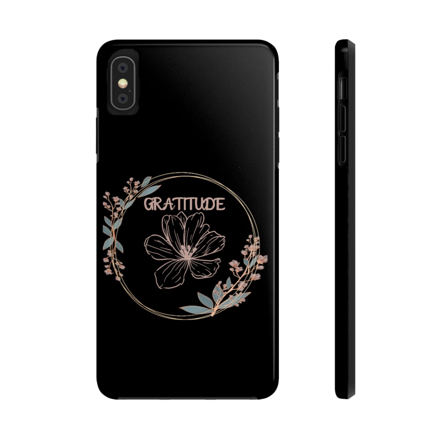 Coque rigide à motif floral collection Gratitude : une protection élégante au quotidien