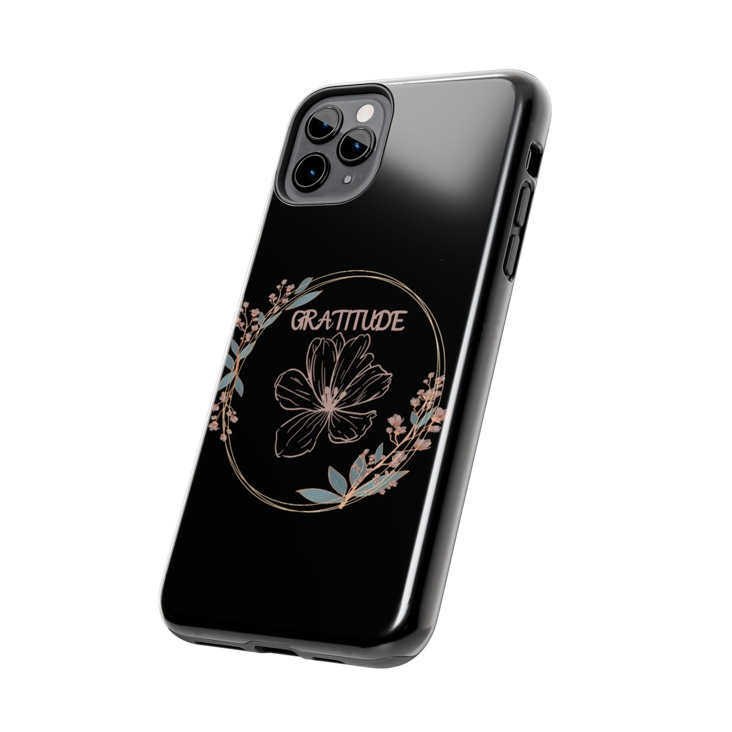 Coque rigide à motif floral collection Gratitude : une protection élégante au quotidien