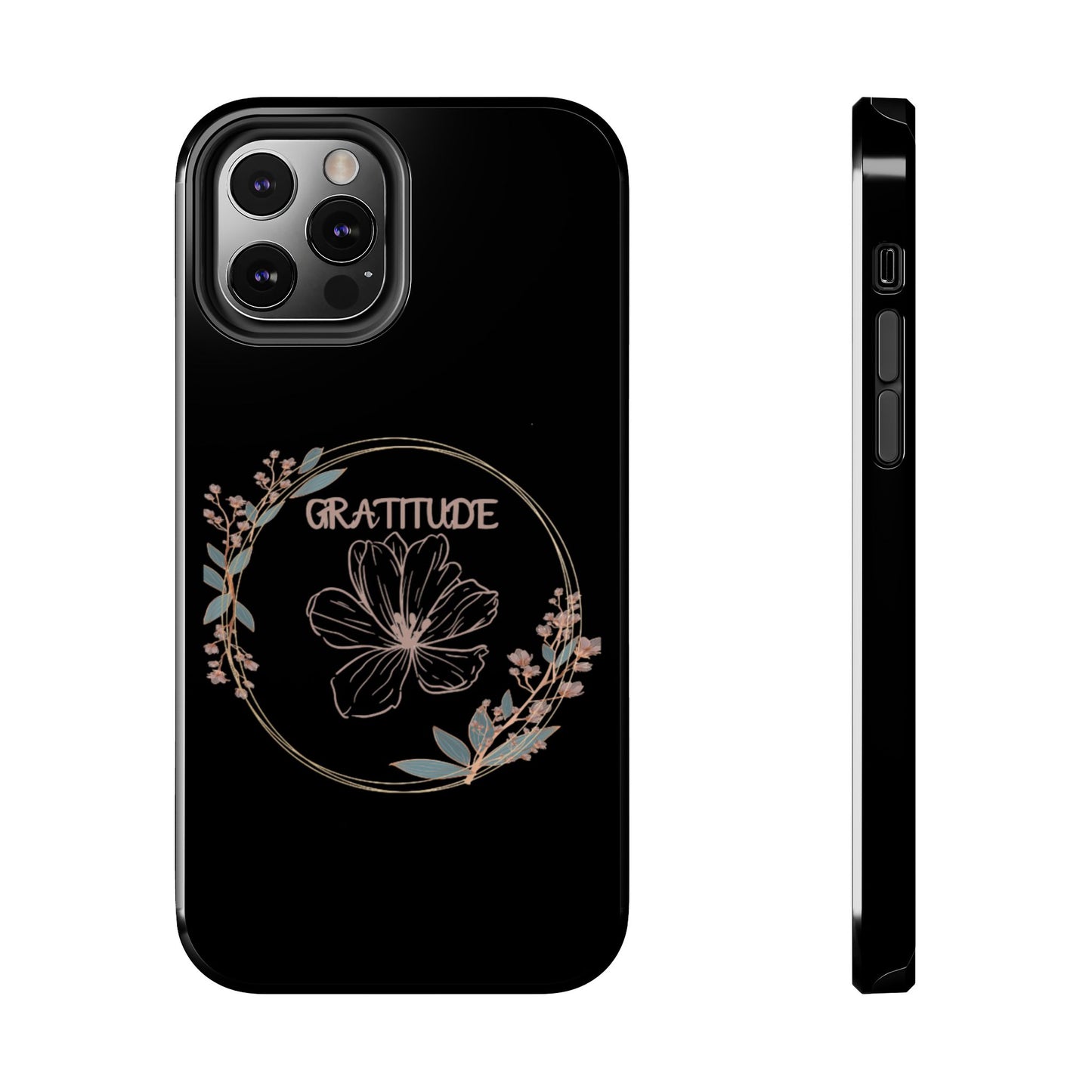 Coque rigide à motif floral collection Gratitude : une protection élégante au quotidien