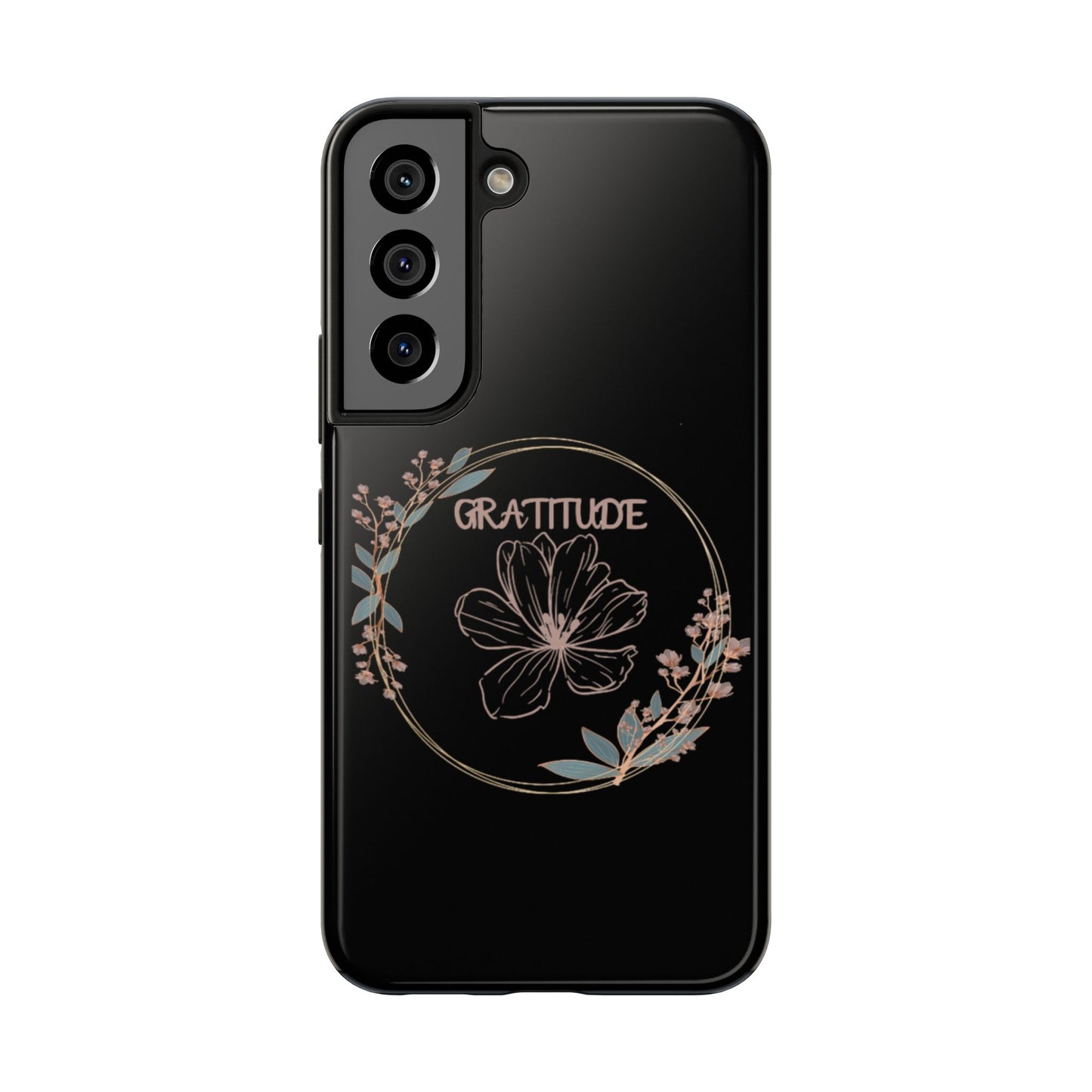 Coque rigide à motif floral collection Gratitude : une protection élégante au quotidien
