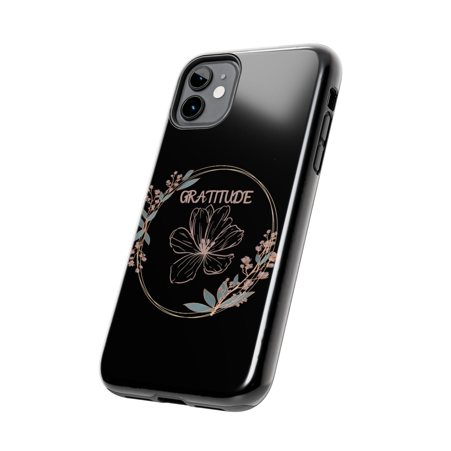 Coque rigide à motif floral collection Gratitude : une protection élégante au quotidien