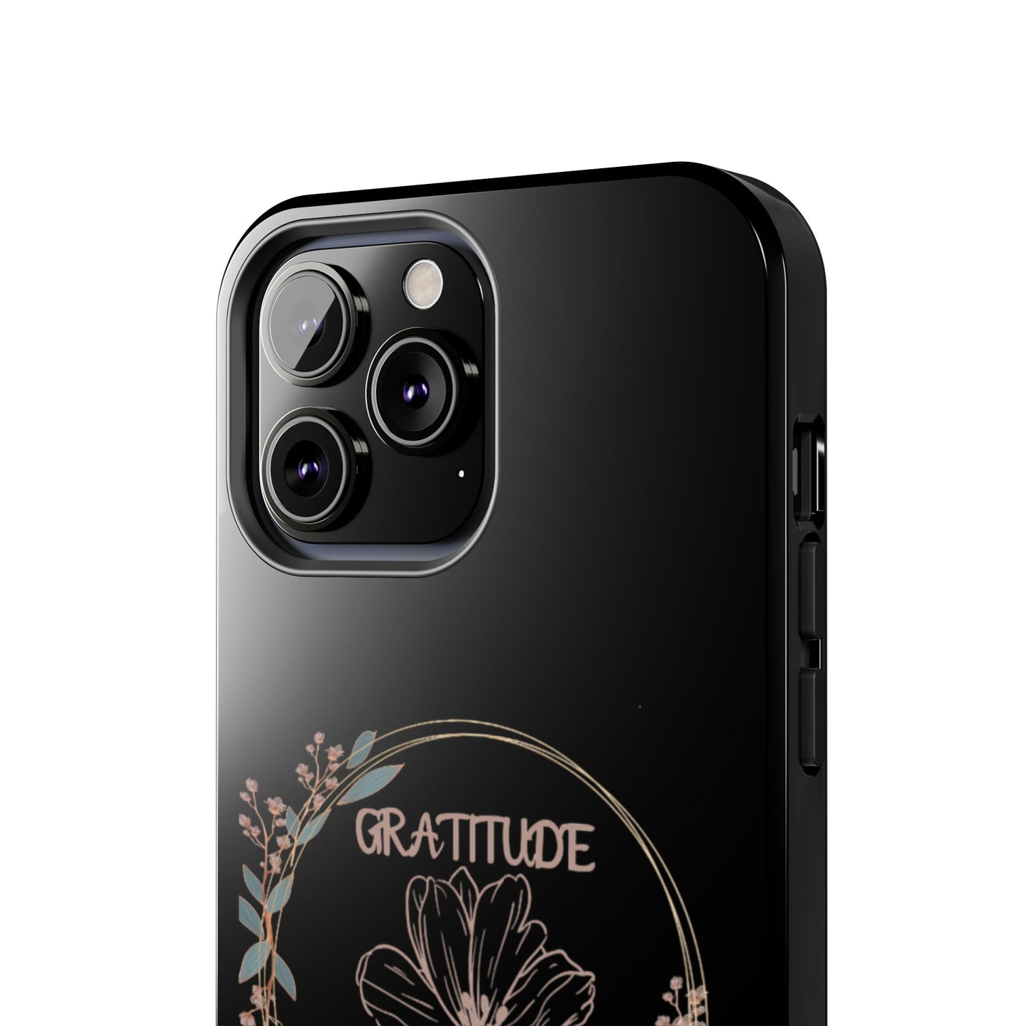 Coque rigide à motif floral collection Gratitude : une protection élégante au quotidien