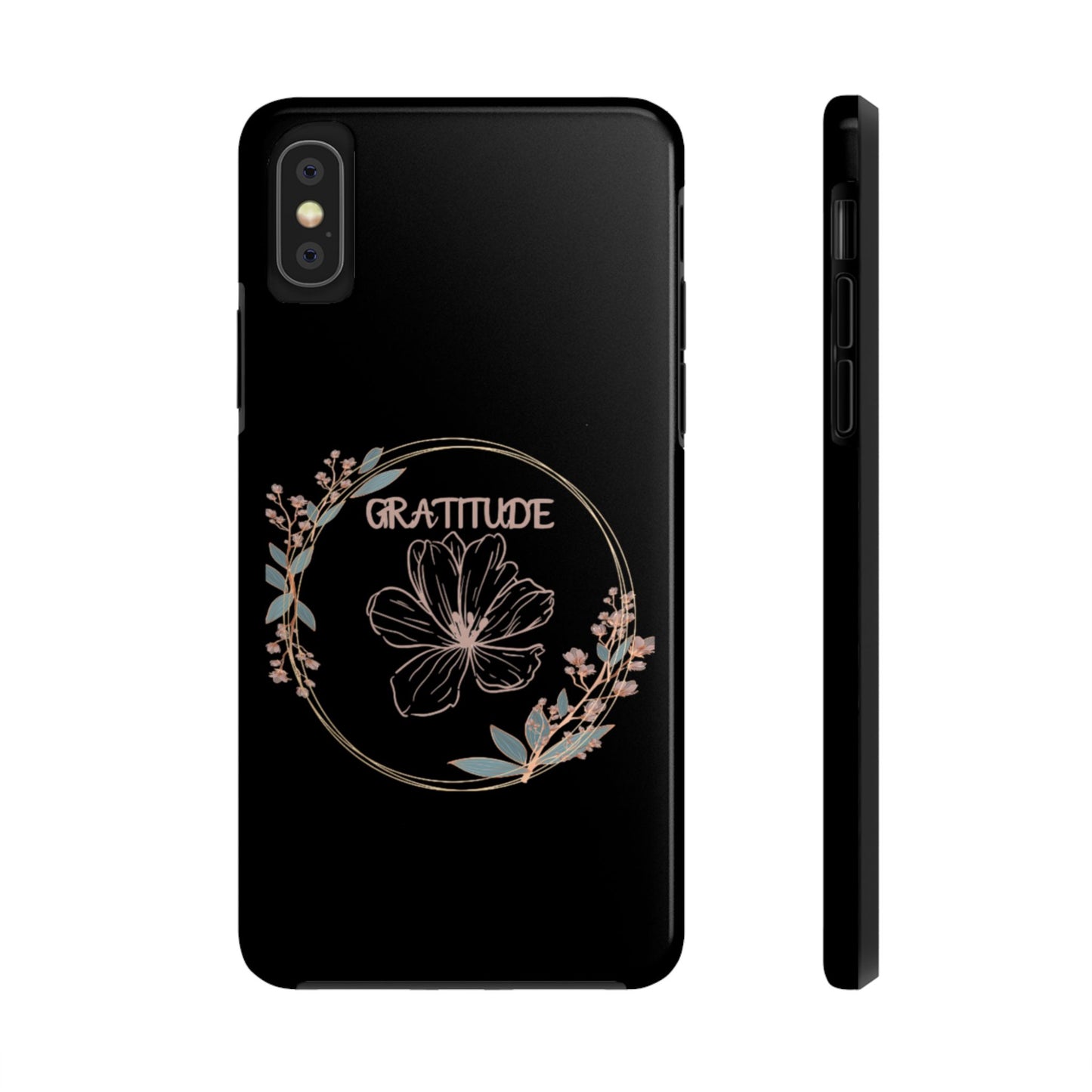 Coque rigide à motif floral collection Gratitude : une protection élégante au quotidien