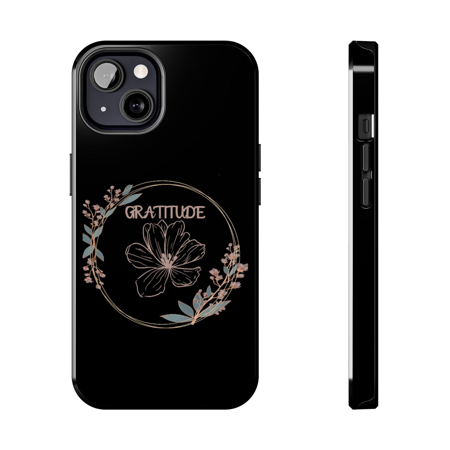 Coque rigide à motif floral collection Gratitude : une protection élégante au quotidien