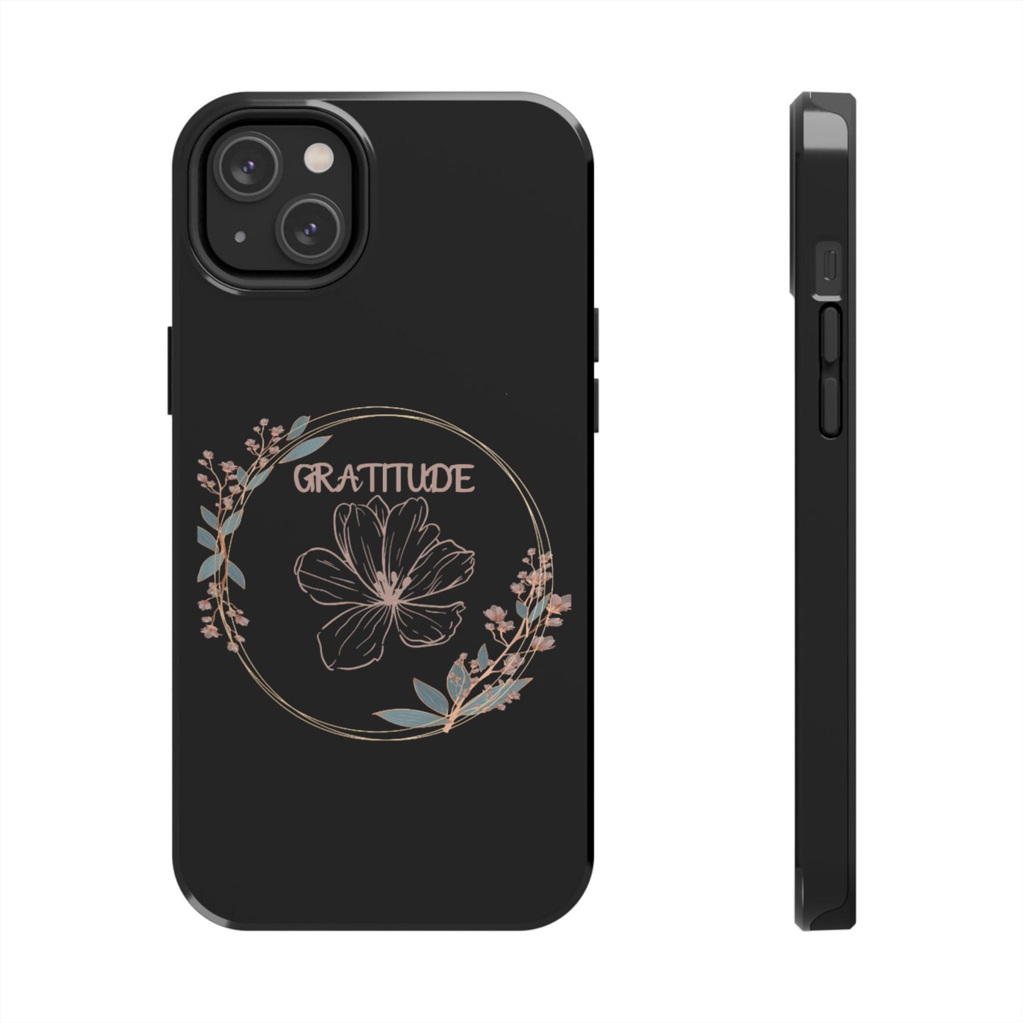 Coque rigide à motif floral collection Gratitude : une protection élégante au quotidien