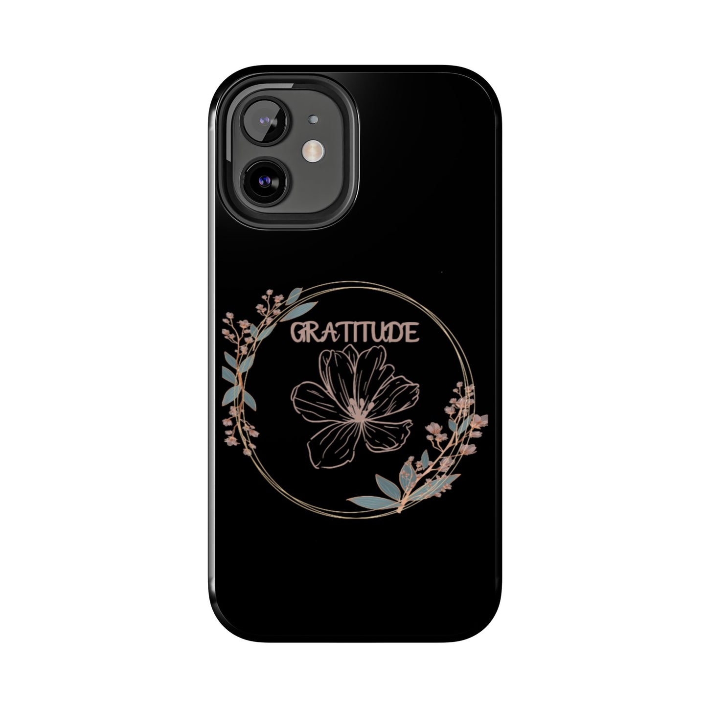 Coque rigide à motif floral collection Gratitude : une protection élégante au quotidien