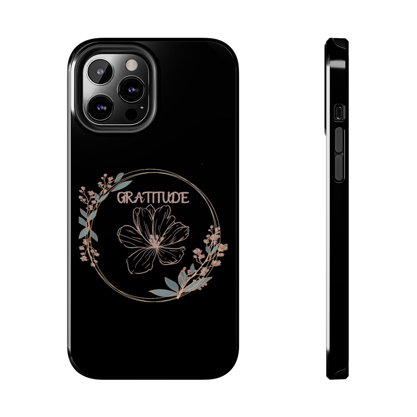 Coque rigide à motif floral collection Gratitude : une protection élégante au quotidien