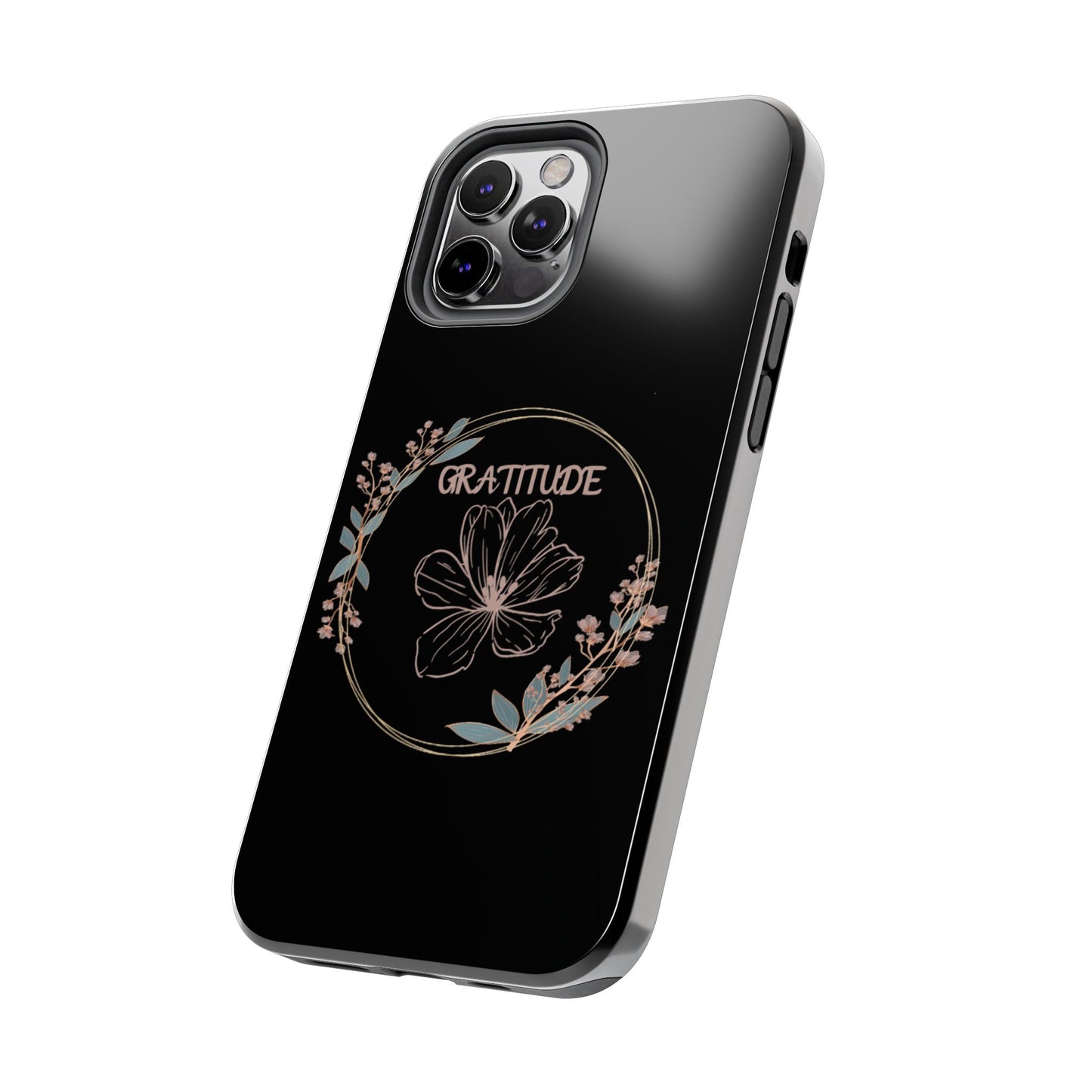 Coque rigide à motif floral collection Gratitude : une protection élégante au quotidien