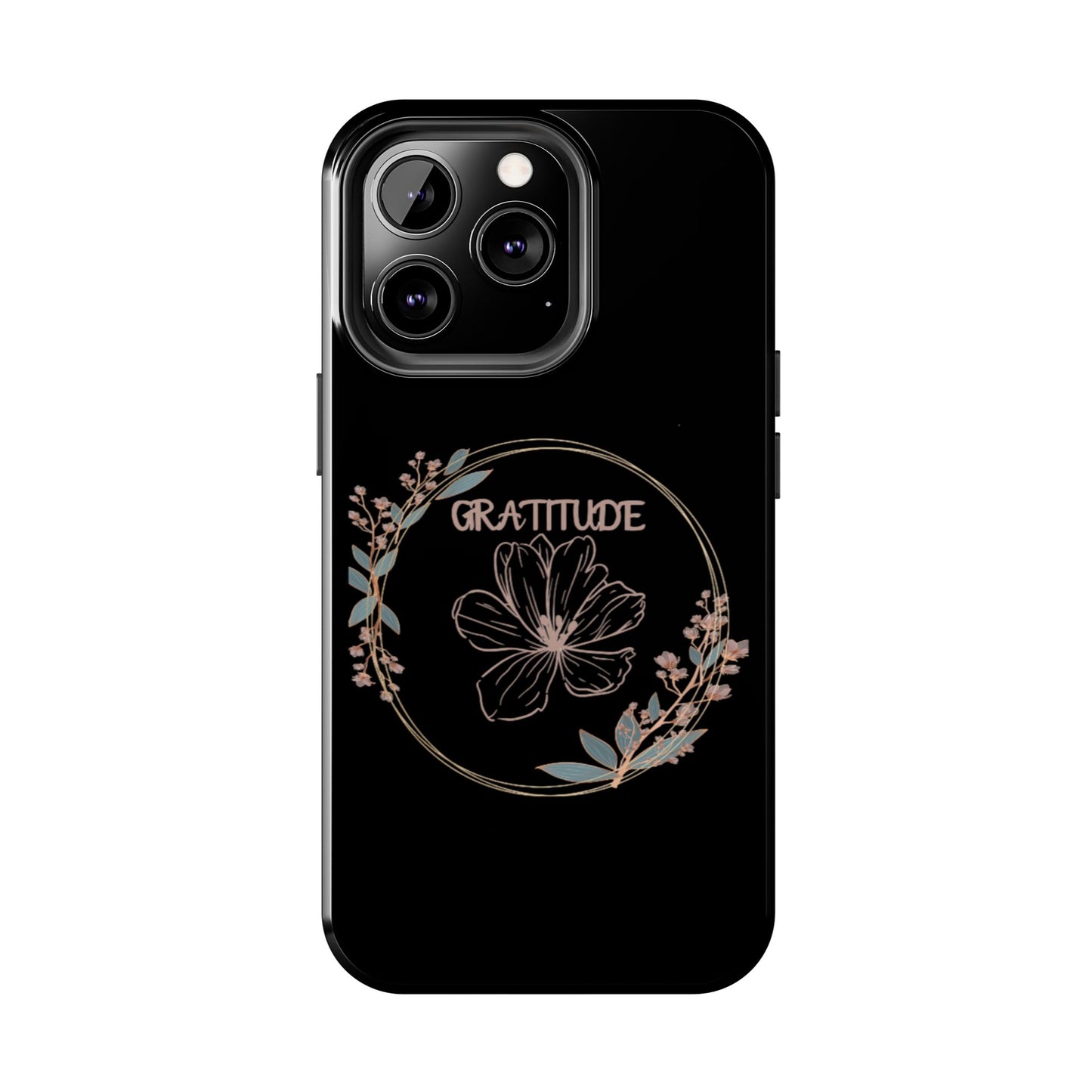 Coque rigide à motif floral collection Gratitude : une protection élégante au quotidien