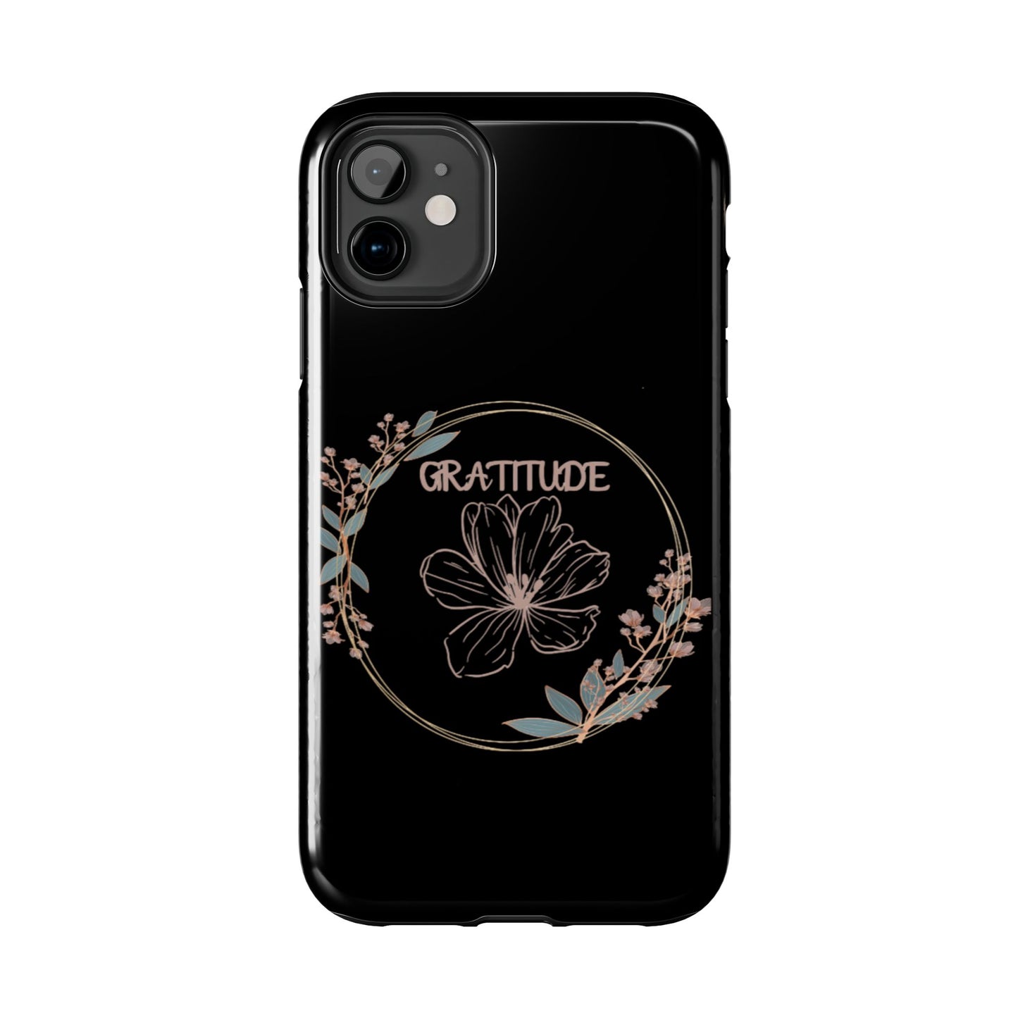 Coque rigide à motif floral collection Gratitude : une protection élégante au quotidien