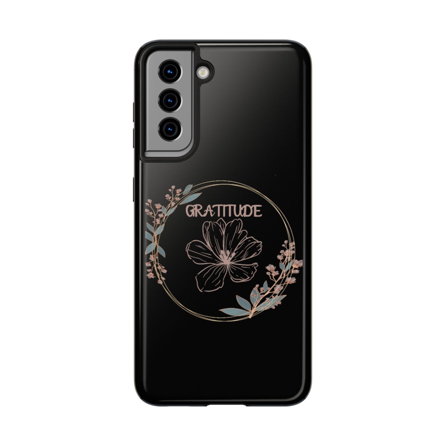 Coque rigide à motif floral collection Gratitude : une protection élégante au quotidien