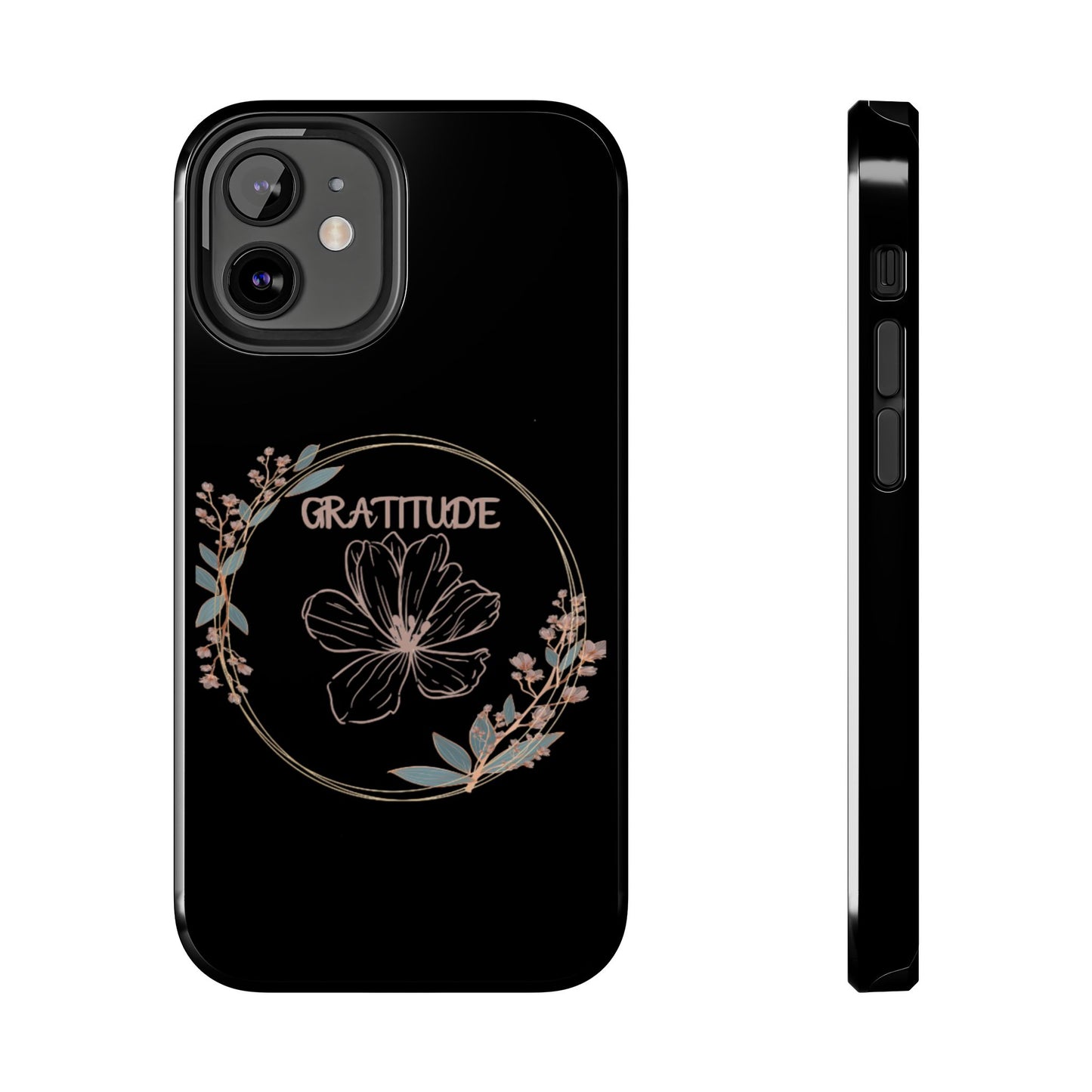Coque rigide à motif floral collection Gratitude : une protection élégante au quotidien