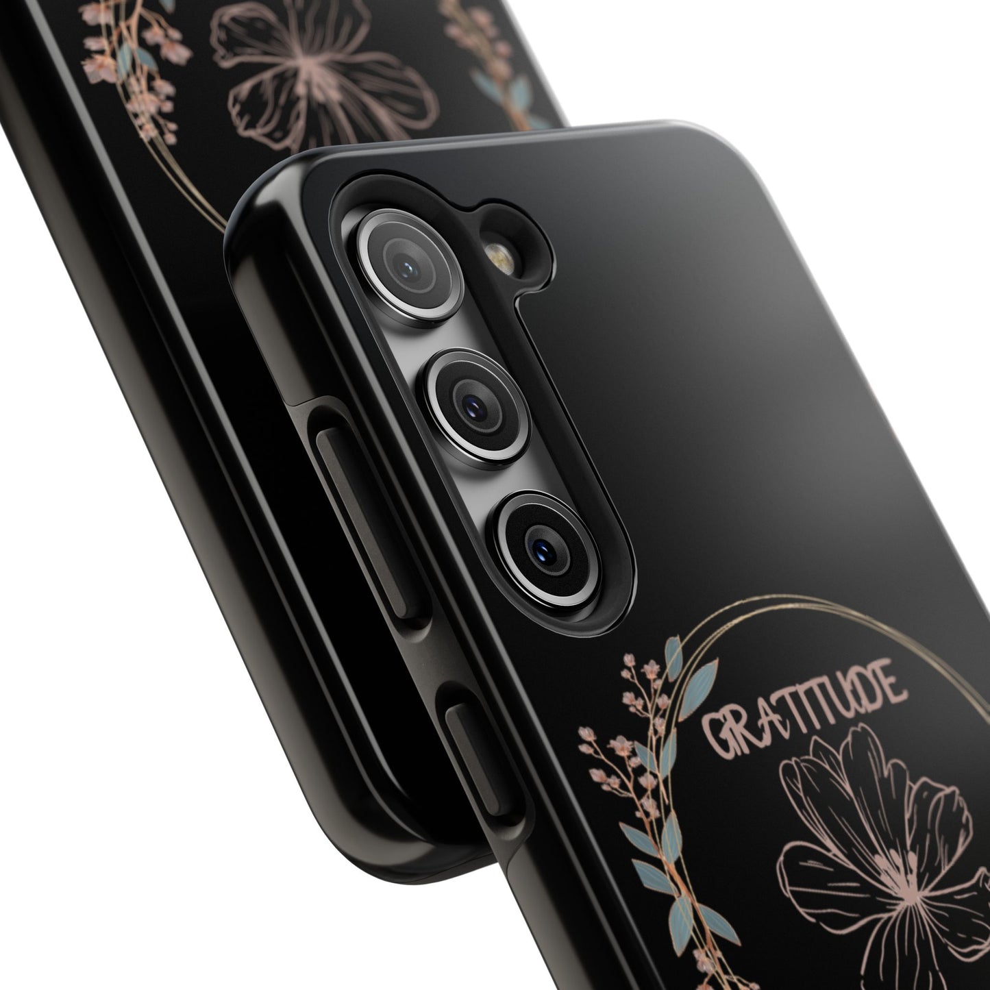 Coque rigide à motif floral collection Gratitude : une protection élégante au quotidien