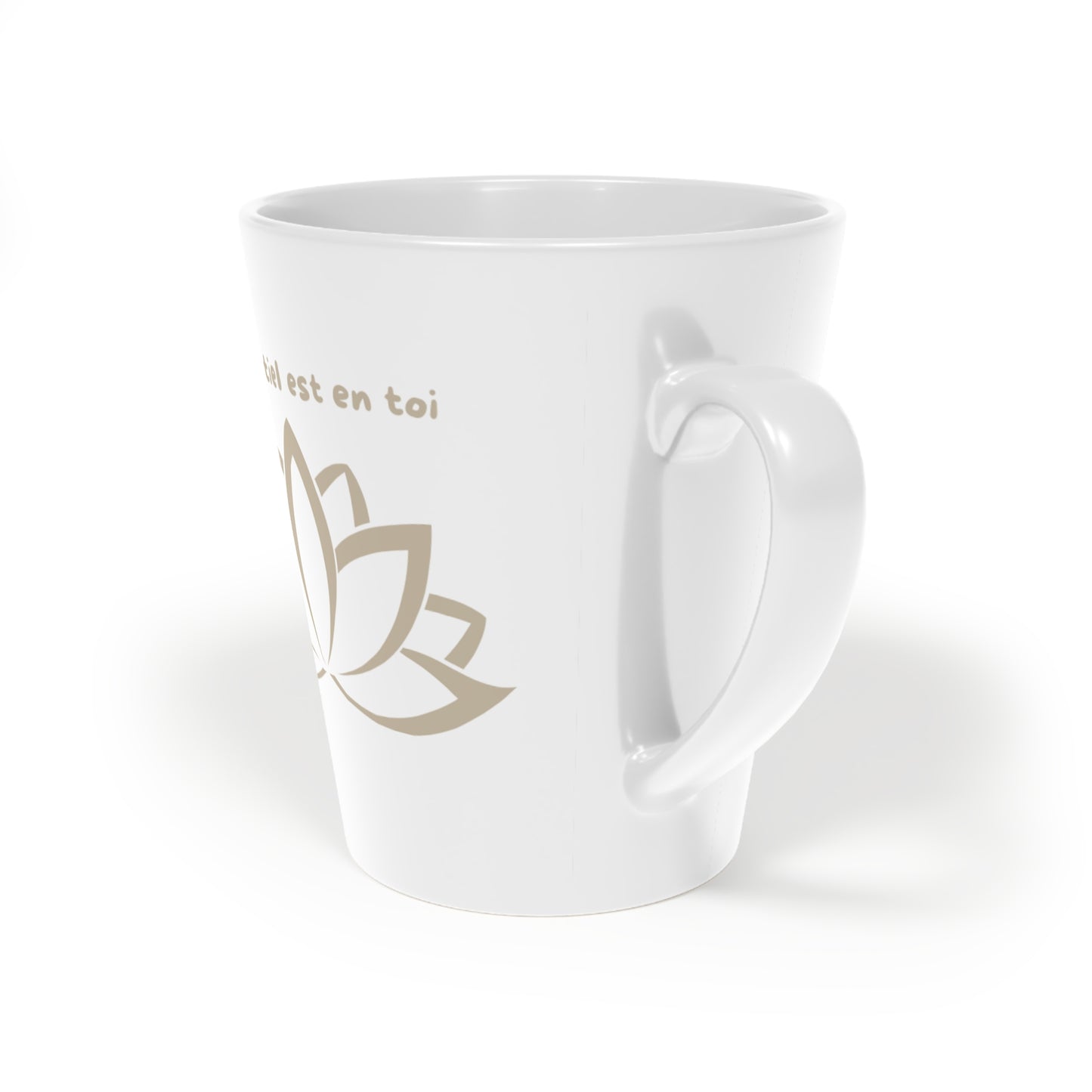 Tasse - 12oz , beige Collection Lotus