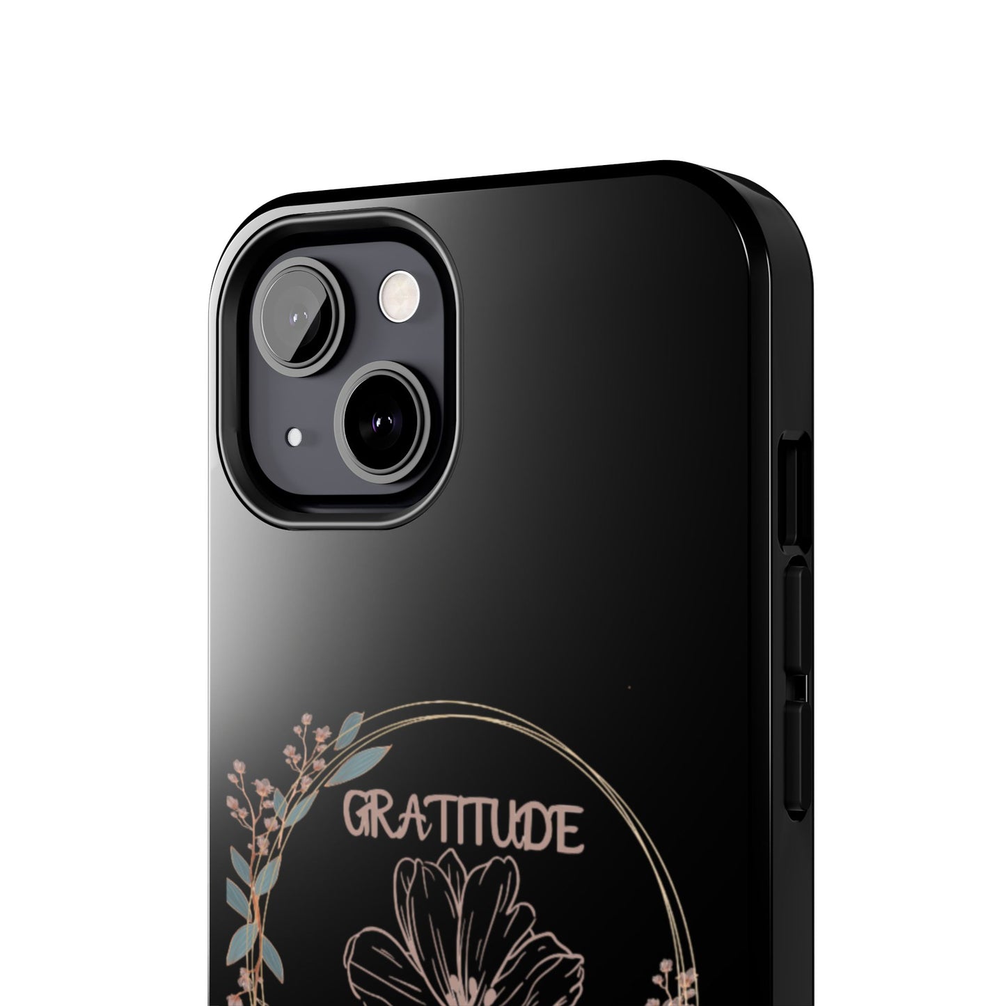 Coque rigide à motif floral collection Gratitude : une protection élégante au quotidien