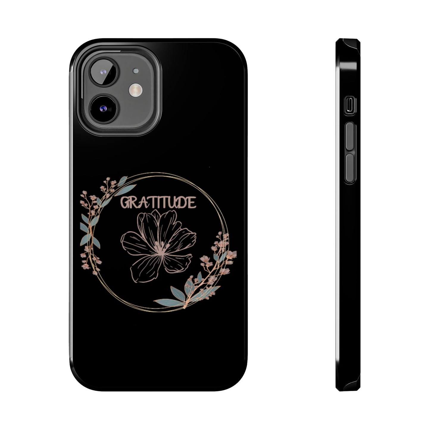 Coque rigide à motif floral collection Gratitude : une protection élégante au quotidien