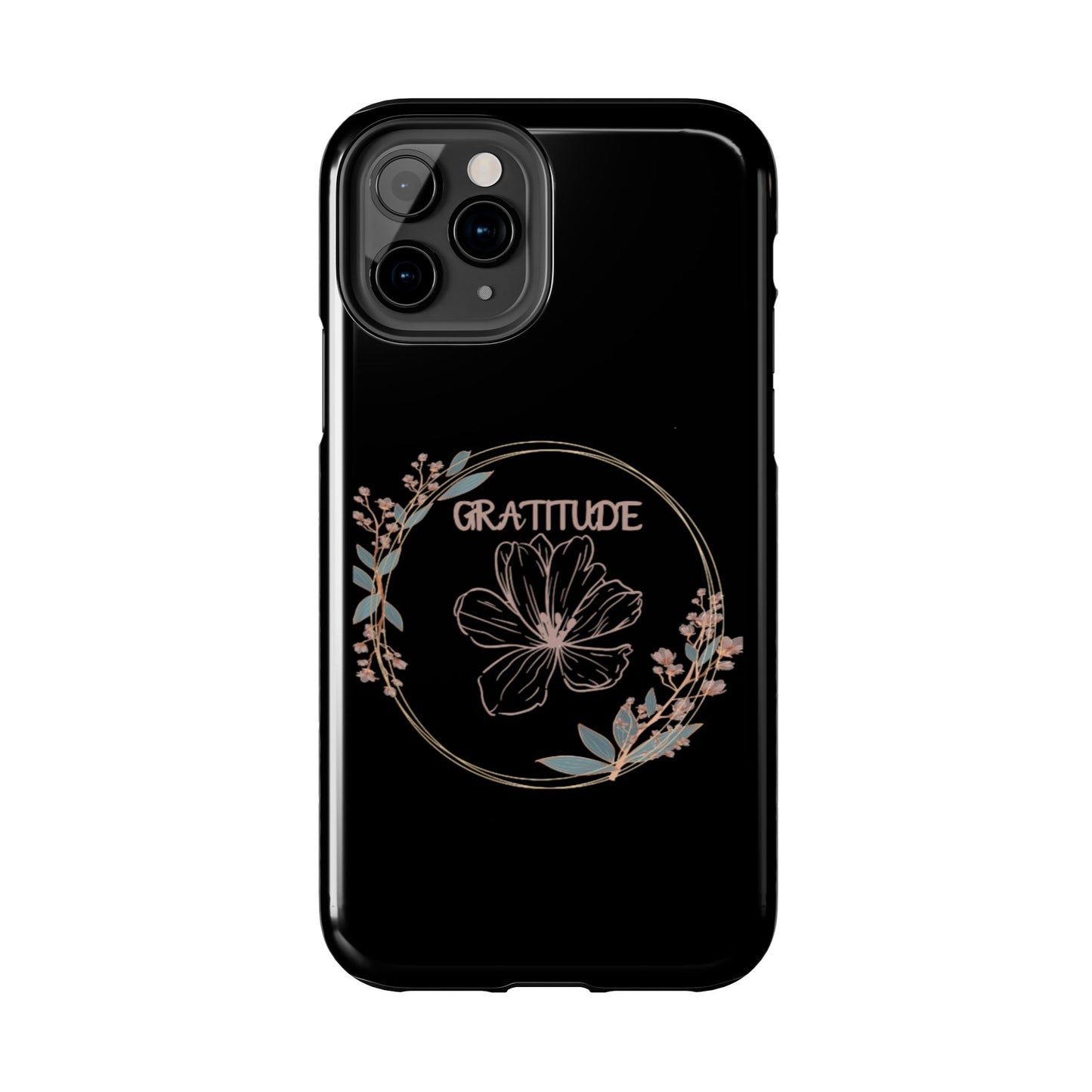 Coque rigide à motif floral collection Gratitude : une protection élégante au quotidien