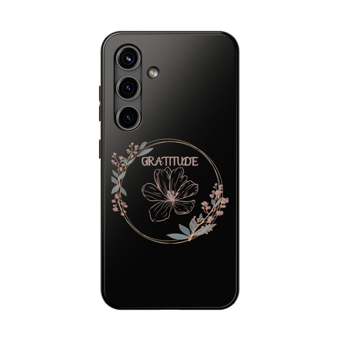 Coque rigide à motif floral collection Gratitude : une protection élégante au quotidien