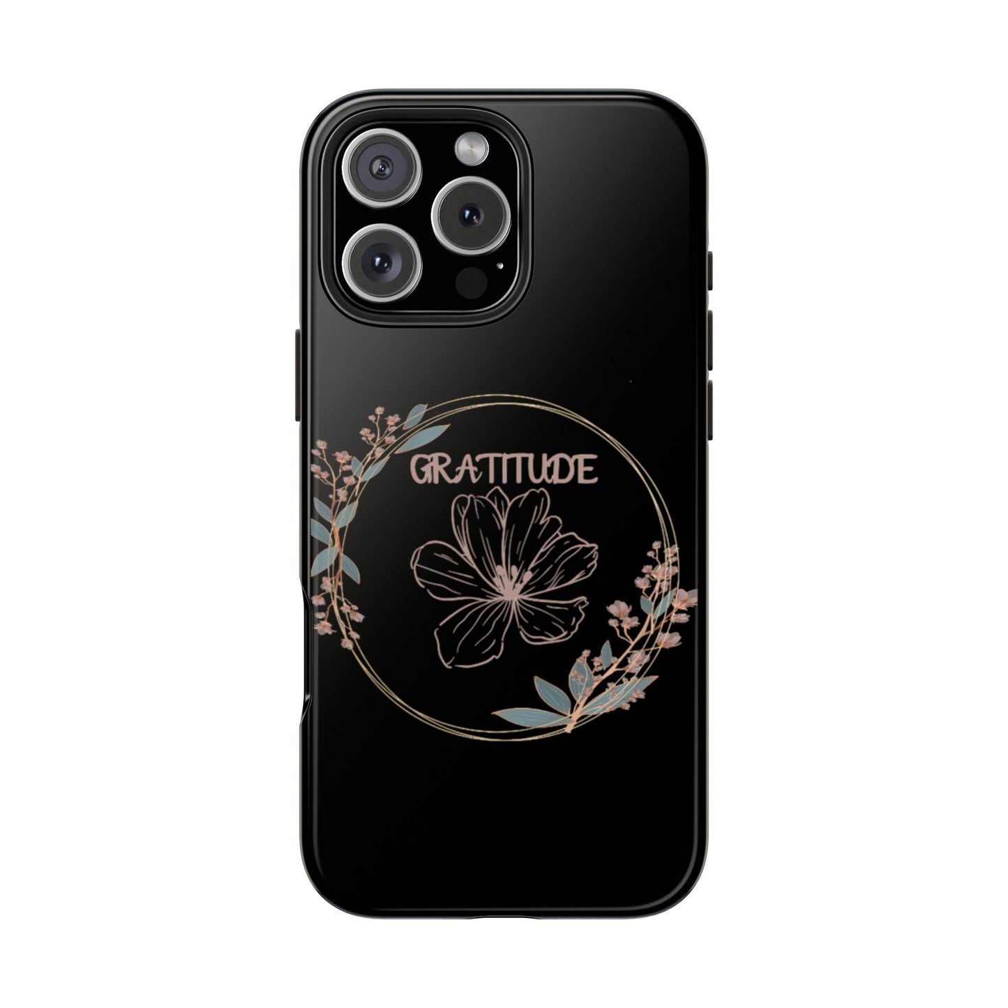 Coque rigide à motif floral collection Gratitude : une protection élégante au quotidien