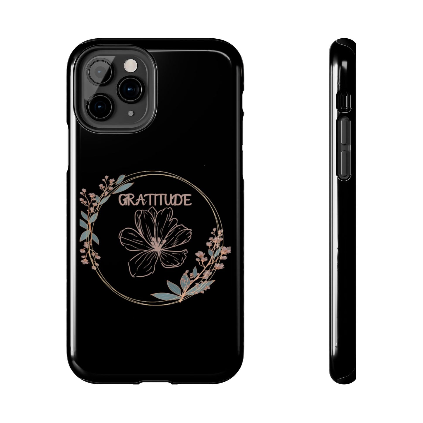 Coque rigide à motif floral collection Gratitude : une protection élégante au quotidien