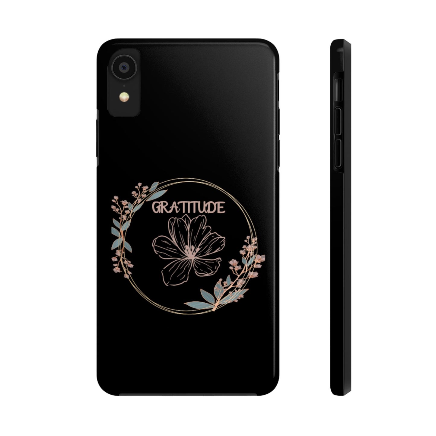 Coque rigide à motif floral collection Gratitude : une protection élégante au quotidien