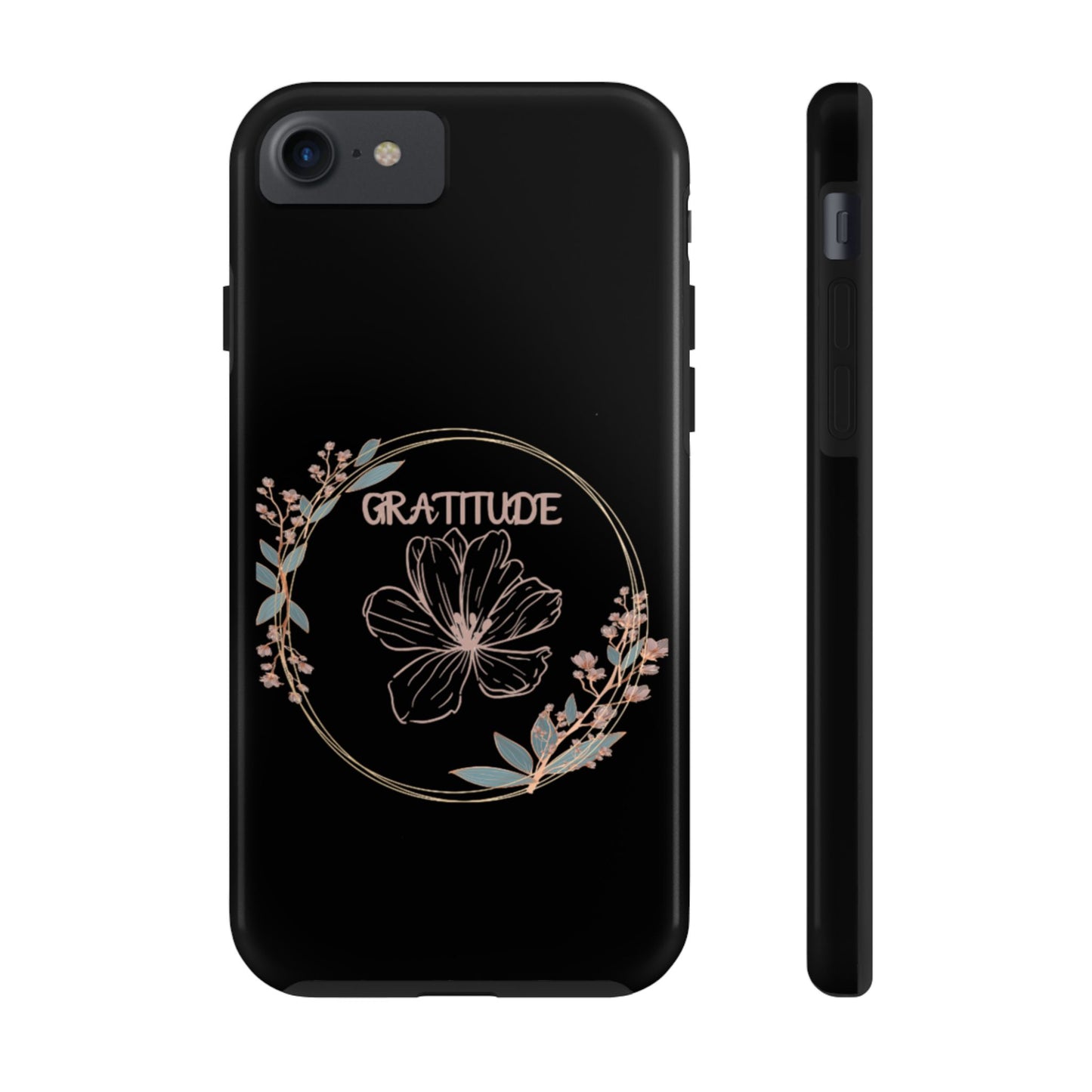 Coque rigide à motif floral collection Gratitude : une protection élégante au quotidien