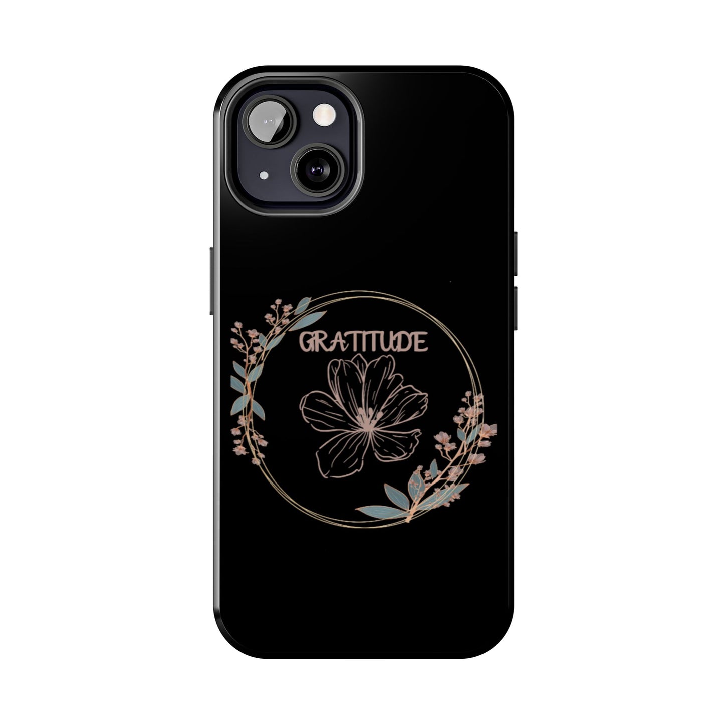 Coque rigide à motif floral collection Gratitude : une protection élégante au quotidien