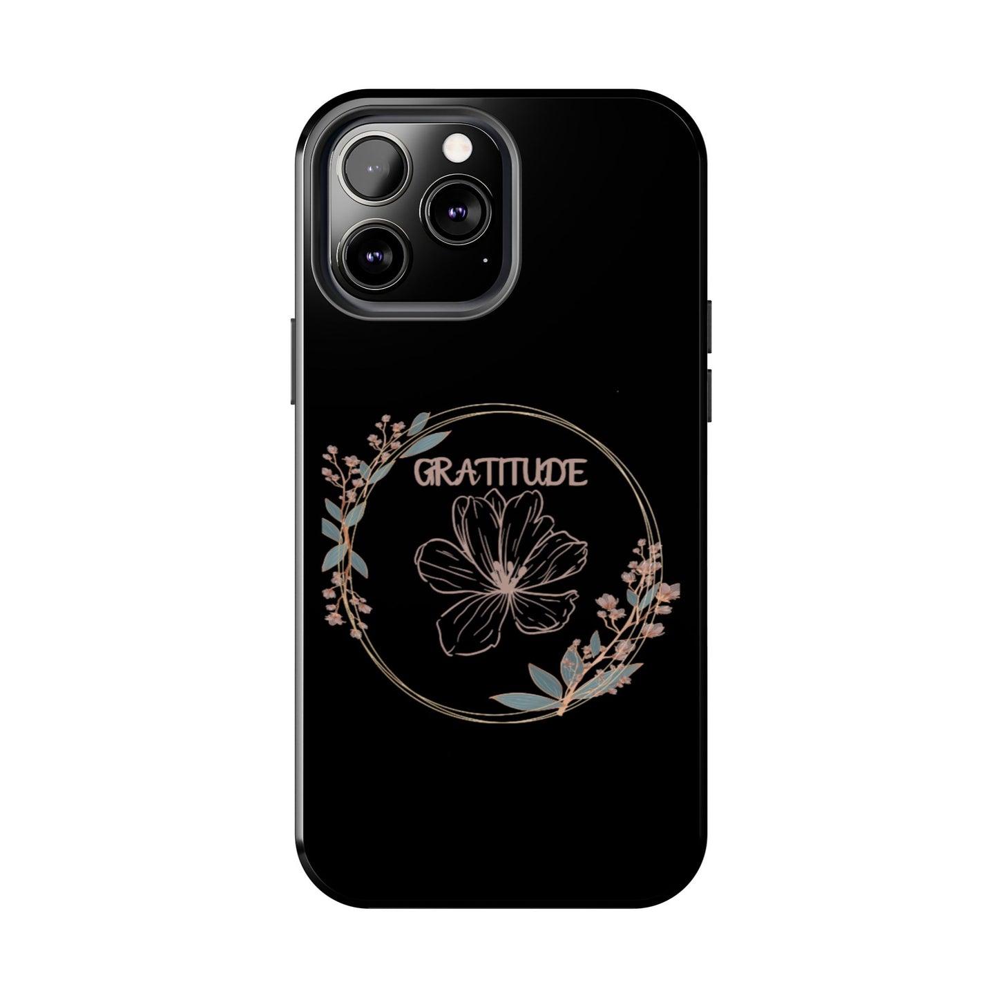 Coque rigide à motif floral collection Gratitude : une protection élégante au quotidien