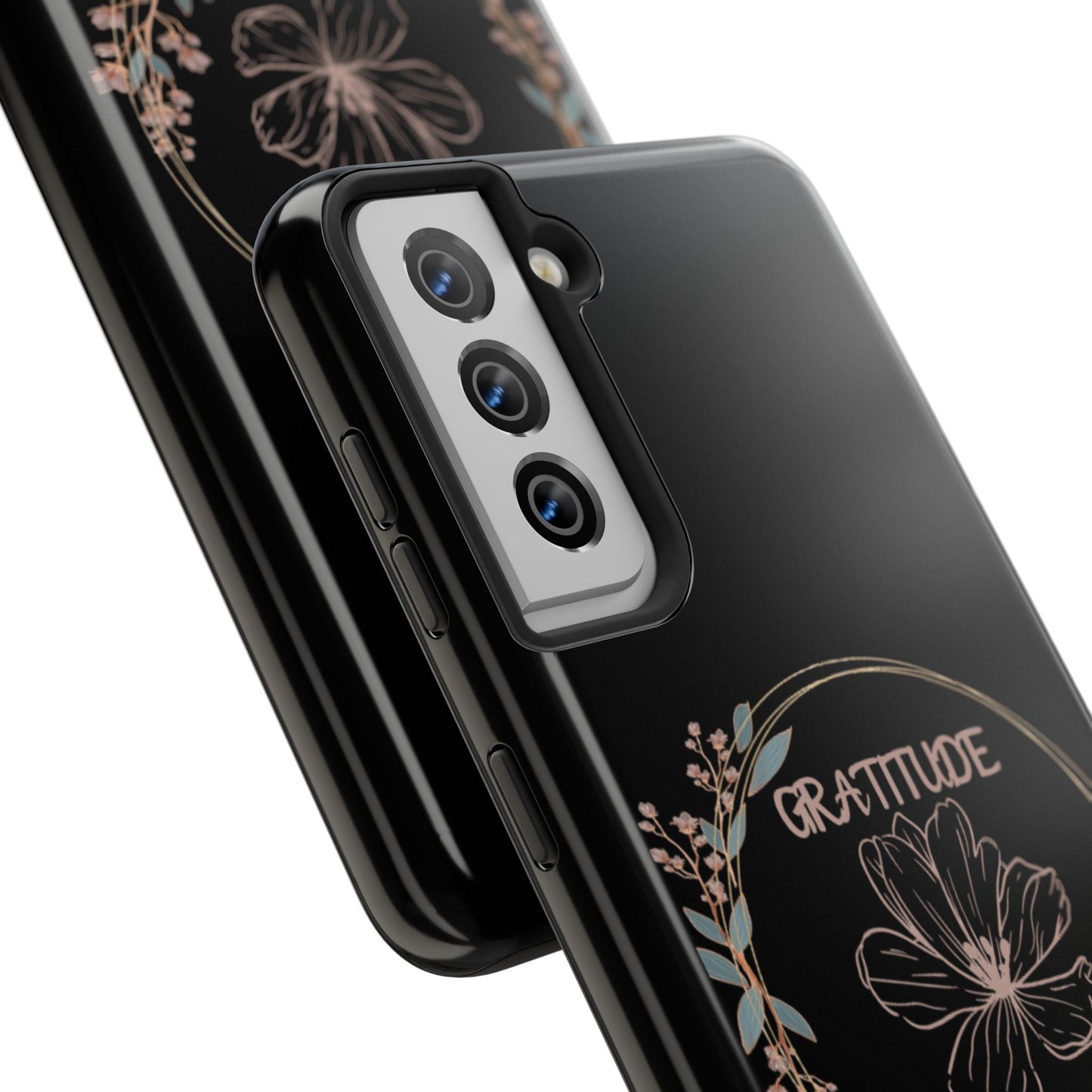 Coque rigide à motif floral collection Gratitude : une protection élégante au quotidien