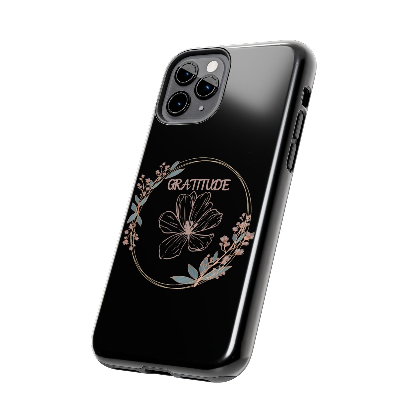 Coque rigide à motif floral collection Gratitude : une protection élégante au quotidien