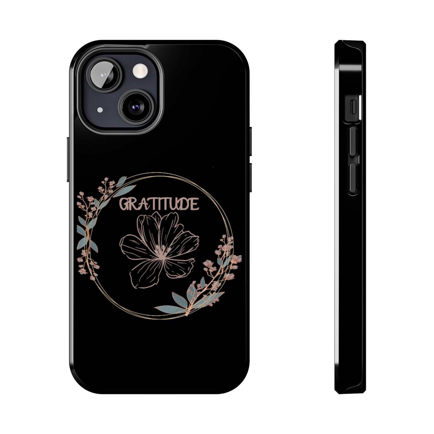 Coque rigide à motif floral collection Gratitude : une protection élégante au quotidien