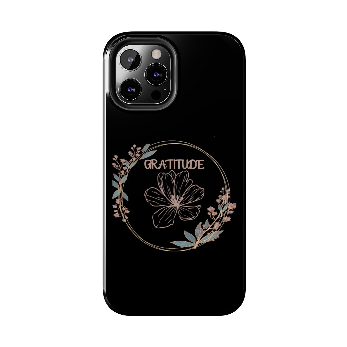 Coque rigide à motif floral collection Gratitude : une protection élégante au quotidien