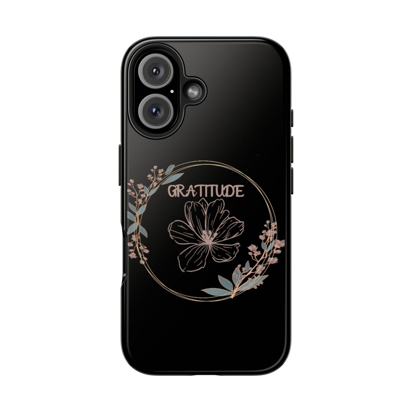 Coque rigide à motif floral collection Gratitude : une protection élégante au quotidien