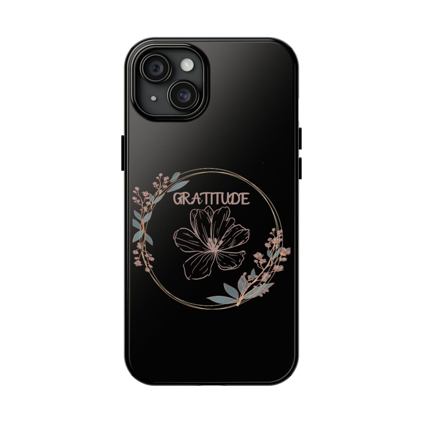 Coque rigide à motif floral collection Gratitude : une protection élégante au quotidien