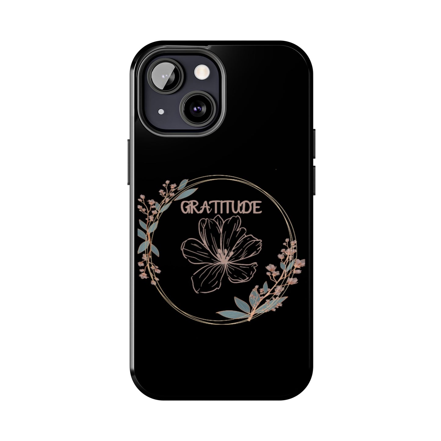 Coque rigide à motif floral collection Gratitude : une protection élégante au quotidien