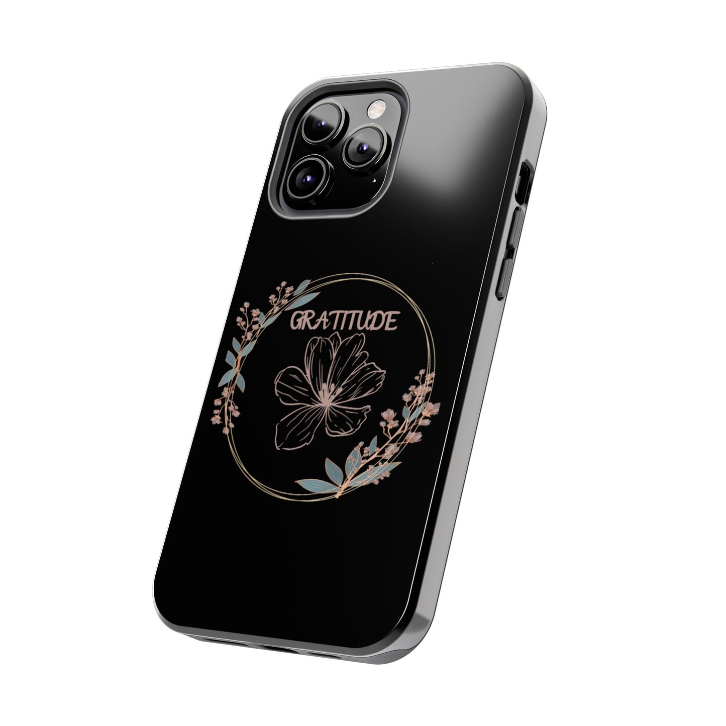 Coque rigide à motif floral collection Gratitude : une protection élégante au quotidien
